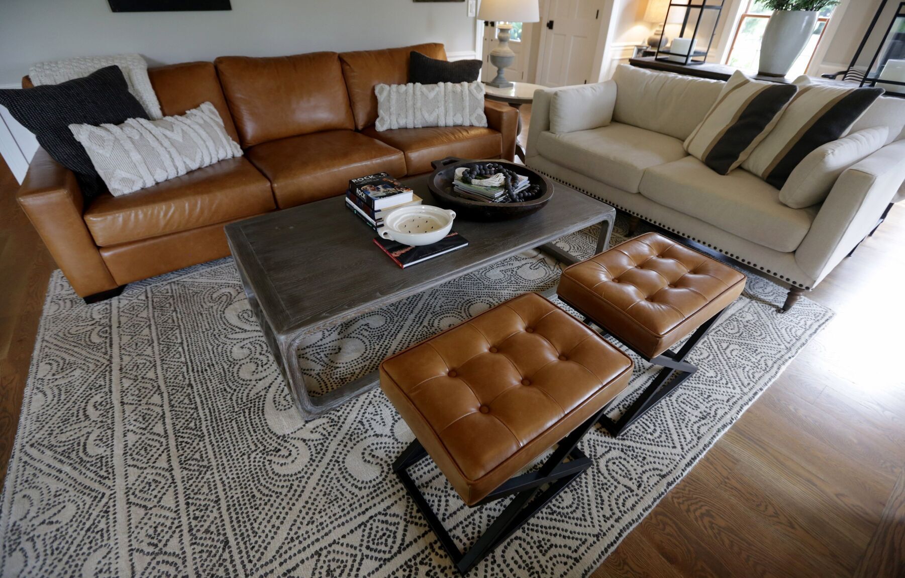 At home with Michelle and Chad Wiegmann in St. Charles